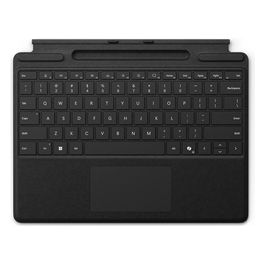 Tastiera Surface Pro Keyboard con Scomparto per Penna Nero