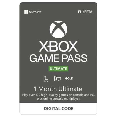 Microsoft Xbox Live Game Pass Ultimate Xbox One 1 Mese