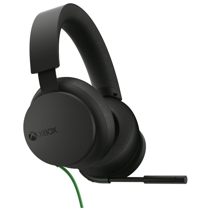 Microsoft Xbox Stereo Headset Cuffia Gaming Connettore 3.5mm Nero