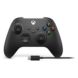 Xbox Wireless Controller con Cavo Usb-C Analogico/digitale Nero