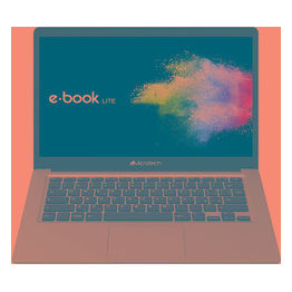 Microtech E-Book Lite Notebook, Processore Intel Celeron N4020, Ram 4Gb, Hdd 120Gb SSD, Display 14.1'', Windows 10 Pro