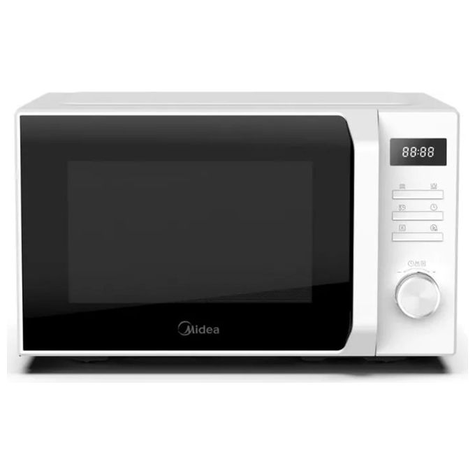 Midea, Forno Microonde Combinato, 20 Litri, 800 Watt, Grill, Bianco