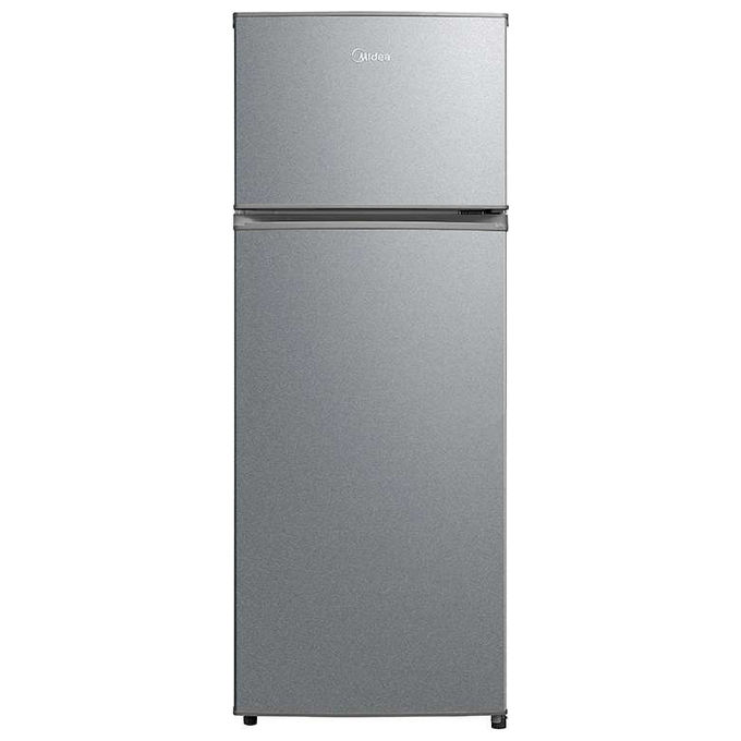 Midea Frigorifero doppia porta 204 Litri E Grigio Libera installazione