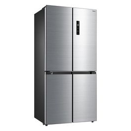 Midea MDRF632FGF46 Frigorifero Side by side Quattro Porte 360° Air Cooling Capacità 474 Litri Classe Energetica F Total No Frost 177,5 cm Acciaio Inox