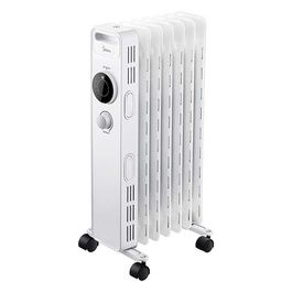 NY150720ME Radiatore ad Olio 7 Elementi 3 Temperature Bianco