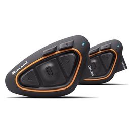 BTX1 Pro Twin Interfono Moto Bluetooth Doppio Auricolari Casco Impermeabili IPX6