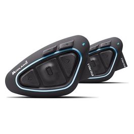 BTX2 Pro S Twin C1414.05 Interfono Moto Bluetooth Doppio Auricolari Casco Impermeabili IPX6