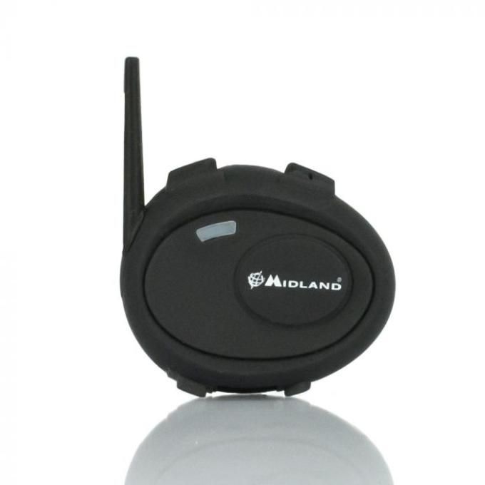 Midland 41937 Bhs300M Adattatore con Presa Tipo Motorola 2 Pin Mike Auricolare Casco