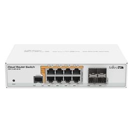 CRS112-8P-4S-IN Switch di Rete Gigabit Ethernet 10/100/1000 Bianco Supporto Power Over Ethernet