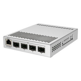 CRS305-1G-4S+IN Switch Gestito 1 Gigabit 4 SFP+ 10G PoE Bianco Rete