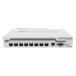 CRS309-1G-8S+ Switch di Rete Gestito 10G 8 SFP+ 1 Gigabit PoE Bianco