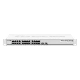 CSS326-24G-2S+RM Switch di Rete Gestito Gigabit Ethernet 10/100/1000 Bianco 1U Supporto Power Over Ethernet