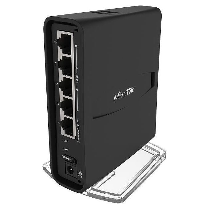 Image of Mikrotik hAP ac² 1167 Mbit-s Nero Supporto Power over Ethernet