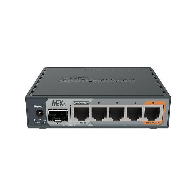 Image of Mikrotik hEX S Router Cablato Gigabit Ethernet Nero