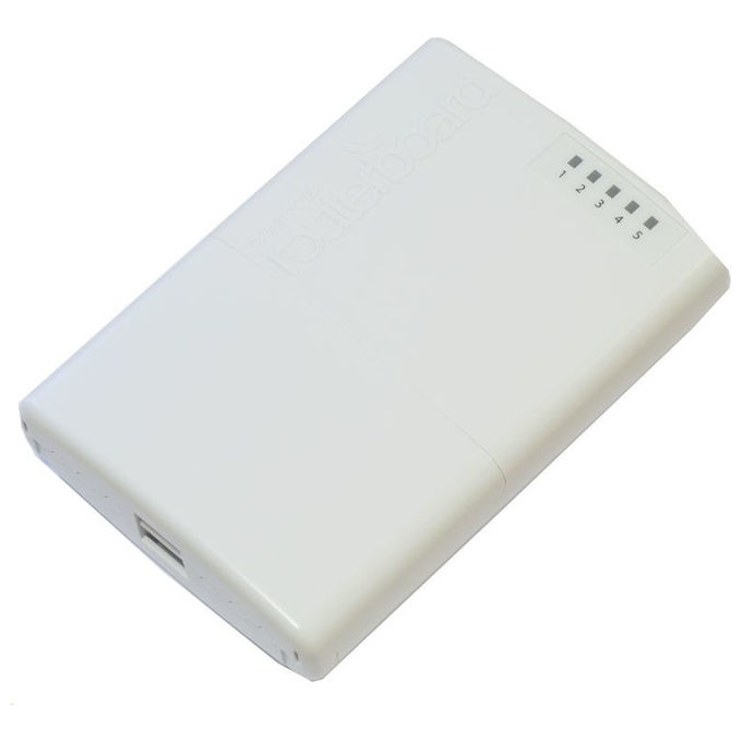immagine di Mikrotik powerbox rb750p-pbr2 router 5 porte fast ethernet 4 poe bianco switch poe