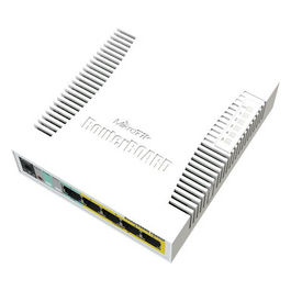 RB260GSP Switch di Rete Gestito 5 Porte Gigabit Ethernet PoE Bianco