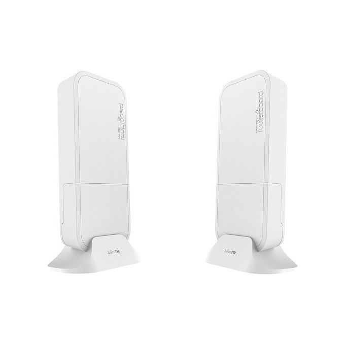 Mikrotik RBWAPG-60ADKIT Access Point Wireless 60GHz 1000Mbit-s PoE Bianco 2pz