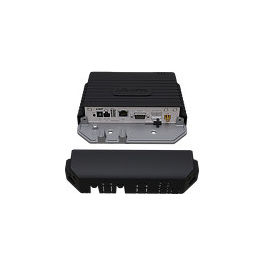 Router 4G LTE6 300Mbit/s Wi-Fi 2.4GHz PoE IP54 Nero RBLtAP-2HnD&R11e-LTE6