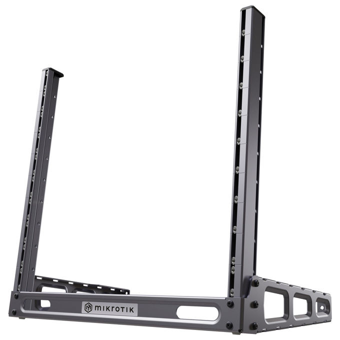 Mikrotik SR-10U Mensola Rack 19'' 10U Nero 511x318x507mm Accessori Server Rete