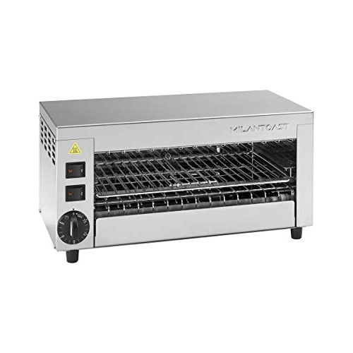 14006 Fornetto Salamandra Singolo Resistenze di Quarzo con 3 Pinze 1.9W Acciaio Inossidabile