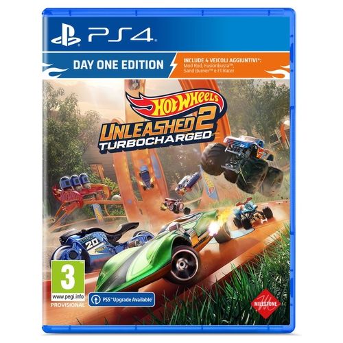 Milestone Videogioco Hot Wheels Unleashed 2 Turbocharged Day One Edition per PlayStation 4
