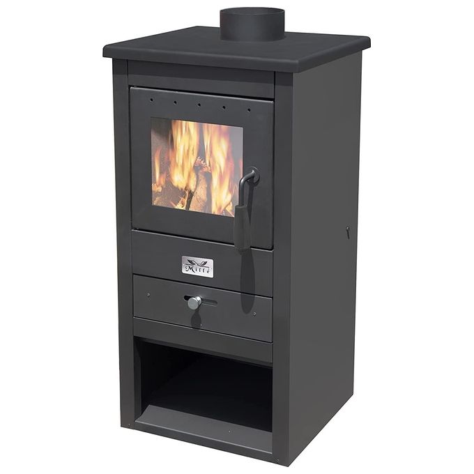 Mille Stufa a Legna Athena Big Antracite