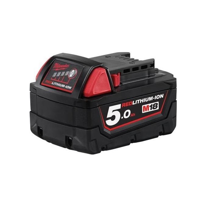 Milwaukee M18B5 18V / 5.0 Ah Li-Ion Batteria Di Ricambio