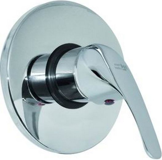 VIGOR-BLINKY Rex Miscelatore da incasso corpo ottone cromato senza deviatore Cartuccia ceramica Diametro mm.40