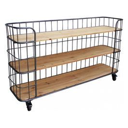 Mobile Abner Armadio Scaffale Esterno per Giardino con Struttura Resistente e Design Funzionale per Riporre Oggetti