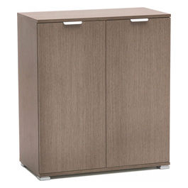 Mobiletto 2 Ante Rovere Grigio