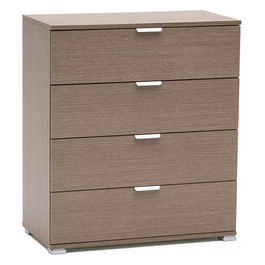 Mobiletto 4 Cassetti Rovere Grigio
