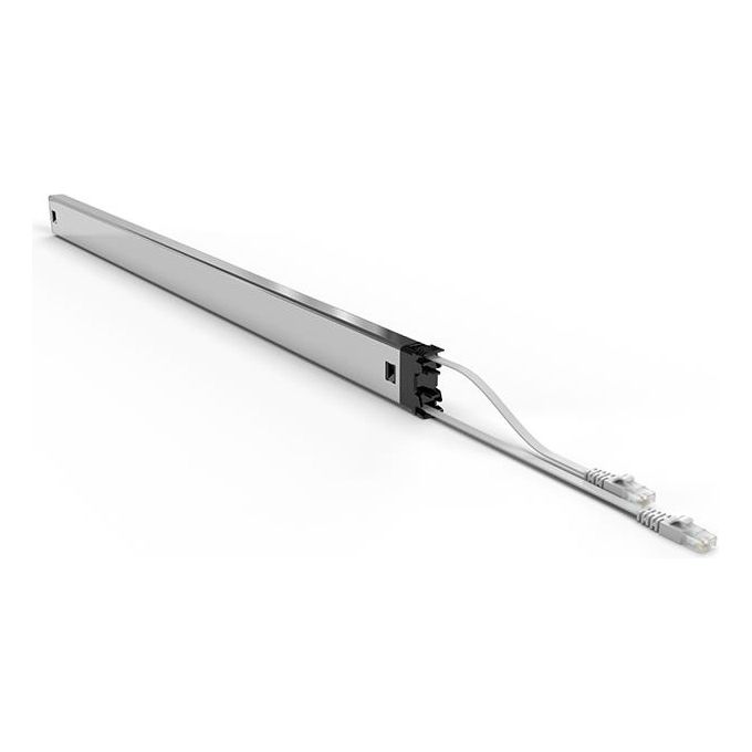 Modulo Singolo P60 1 Patch Cat. 6a Schermata 1,80,7 Grigia - 46he