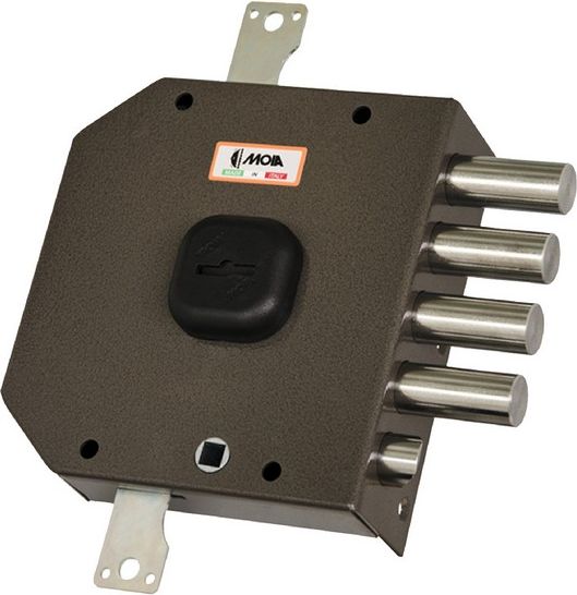 Moia A414Dx Serratura Applicare Doppia Mappa Triplice E 63 Dx 4 Catenacci Scrocco Interasse 26