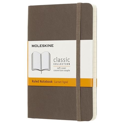 Moleskine Quaderno a Pagine Rigate Marrone