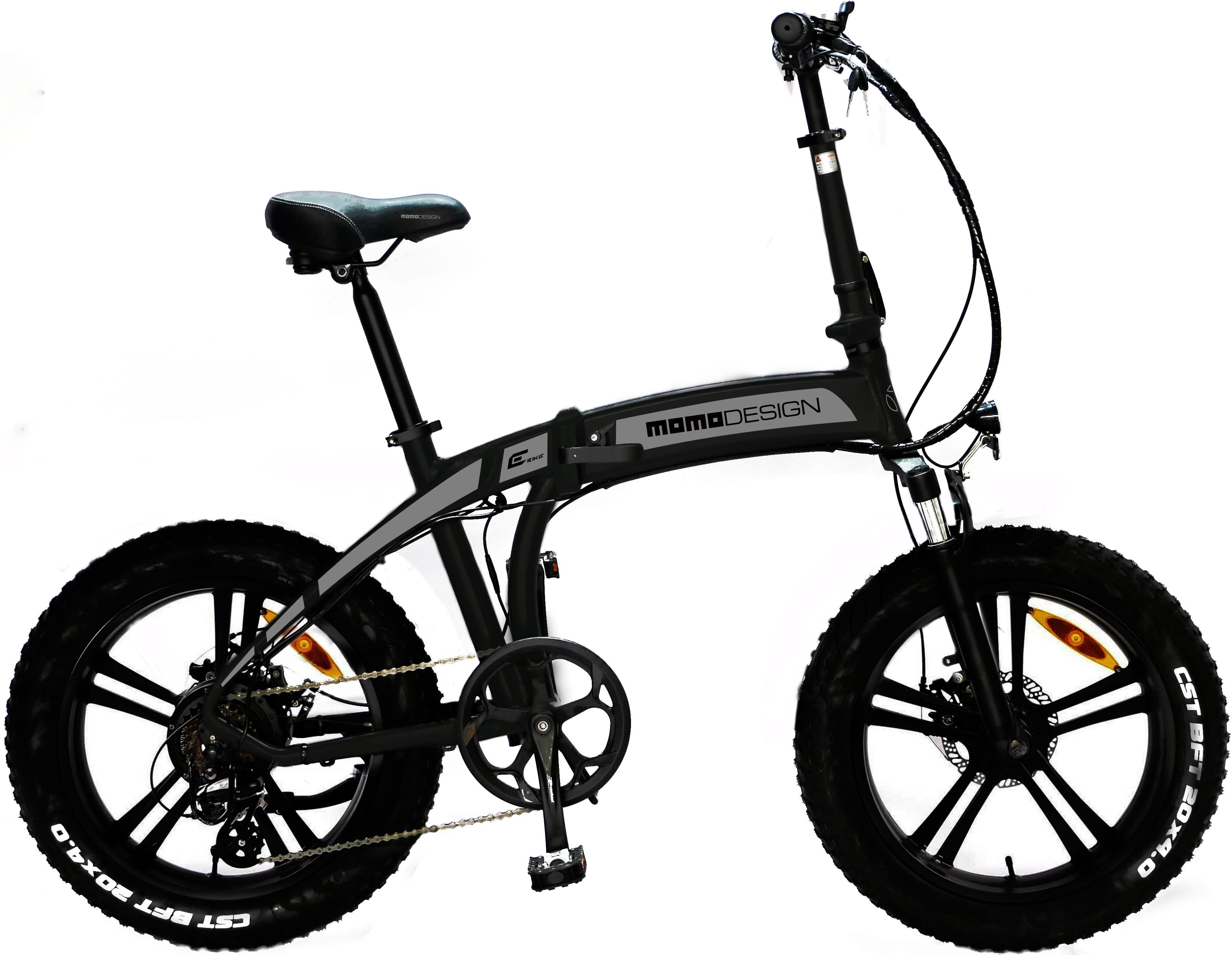 Momo MD-E20FF3-S Bicicletta Elettrica
