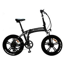 Momo MD-E20FF3-S Bicicletta Elettrica Pieghevole Tokyo Unisex Adulto Grigio Canna di Fucile