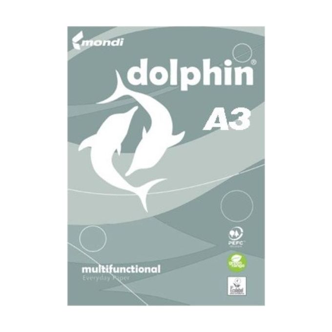 Mondi Confezione 5 Dolphin A3 80gr