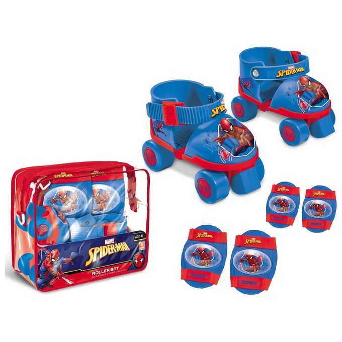 Mondo Pattini con Protezioni Spider Man Ultimate