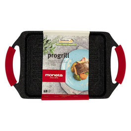 Griglia Rettangolare Alluminio Antiaderente Effetto Pietra Induzione