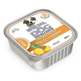 Monge Alimento Cani Pate' Pollo-Ananas 300gr