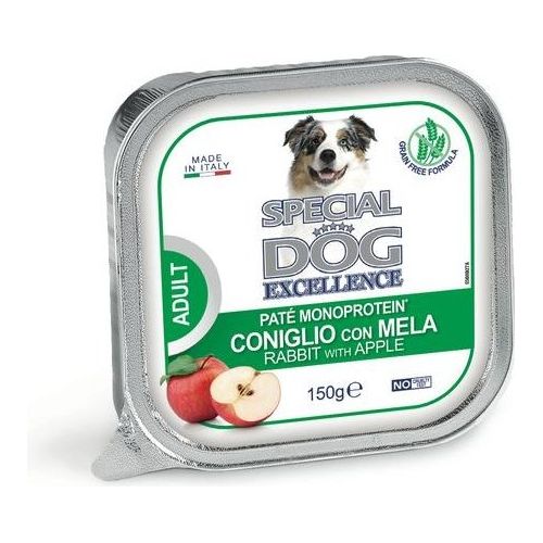 Monge Alimento Cani Pate' Coniglio-Mela 150gr