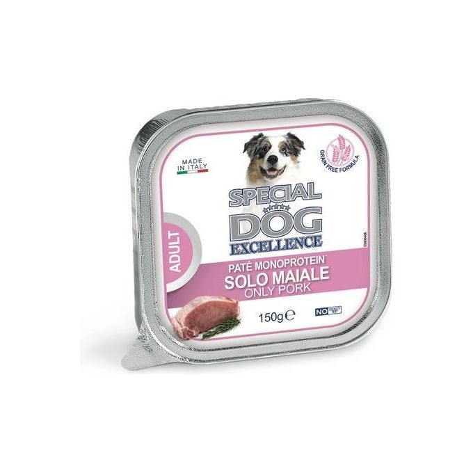 Monge Alimento Cani Pate' Maiale 150gr