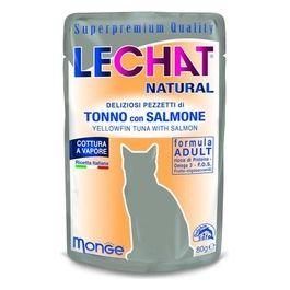 Monge Alimento Gatti Tonno-Salmone Busta 80gr