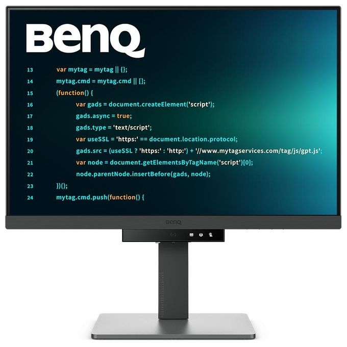 Image of Monitor Benq RD240Q per programmazione 241” WQXGA USB Tipo C da 90W Modalita' avanzate di coding HotKey per coding Design ergonomico Formato speciale 16:10