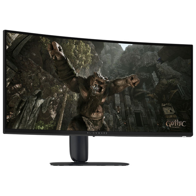 Alienware GAME-AW3426DWM Monitor Gaming 34'' 3440 x 1440 Pixel 240 Hz 1 ms HDR Curvo colore Nero