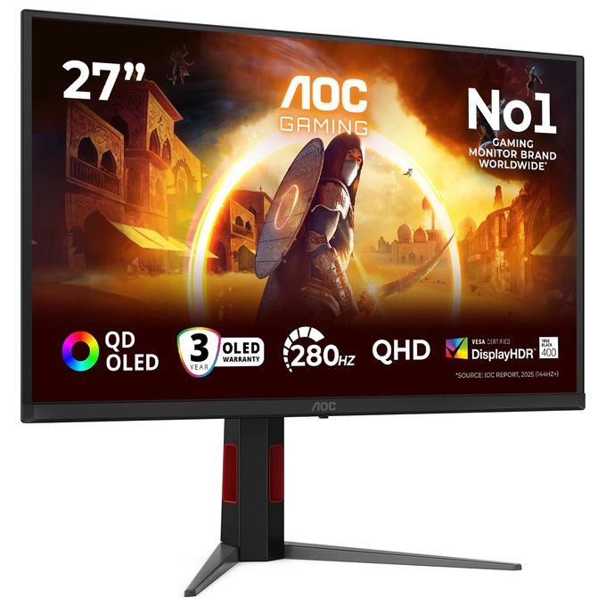 Aoc Q27G4ZD Monitor PC 27" Quad HD OLED 280 Hz (Nero)