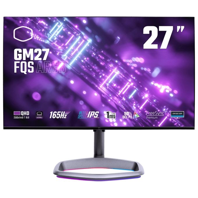 Monitor Monitor Gaming 27'' GM27-FQ 2560x1440 IPS Tempo di risposta 1 ms Frequenza di aggiornamento 165 (Hz)