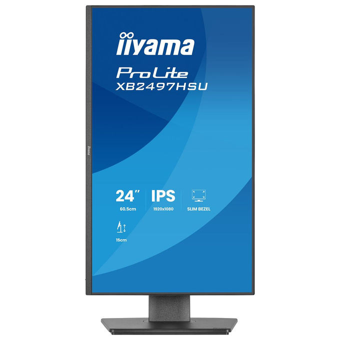 immagine di Iiyama Prolite XB2497HSU-B1 Monitor PC 23,8" Full HD IPS 120 Hz (Nero)