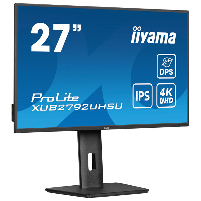 Iiyama Prolite XUB2792UHSU-B6 Monitor PC 27" 4K Ultra HD IPS 60 Hz (Nero)