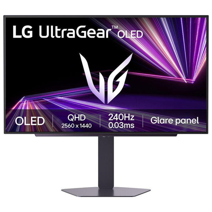 LG 27GX704A-B UltraGear Monitor 27'' 2560 x 1440 Pixel OLED 240 Hz 0,03 ms colore Nero